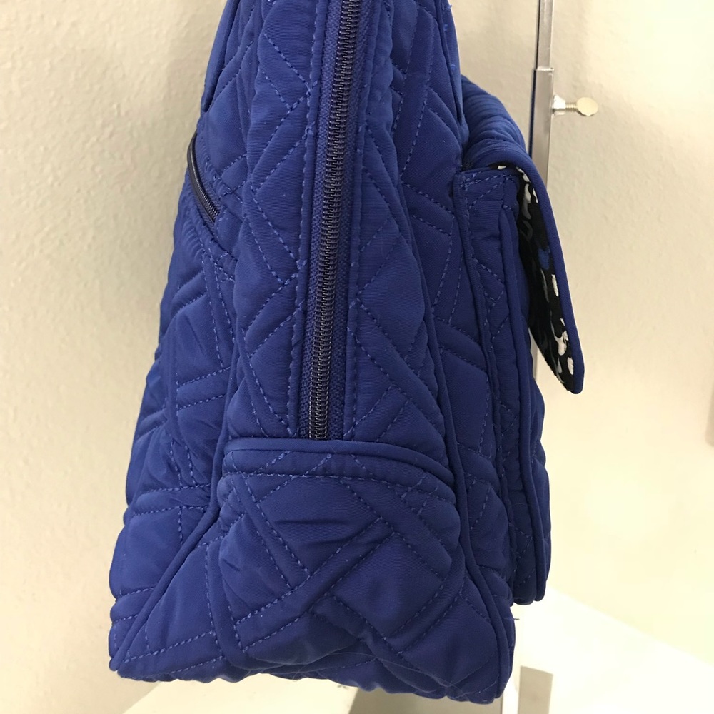 Vera Bradley purse cobalt blue microfiber - Picture 6 of 7